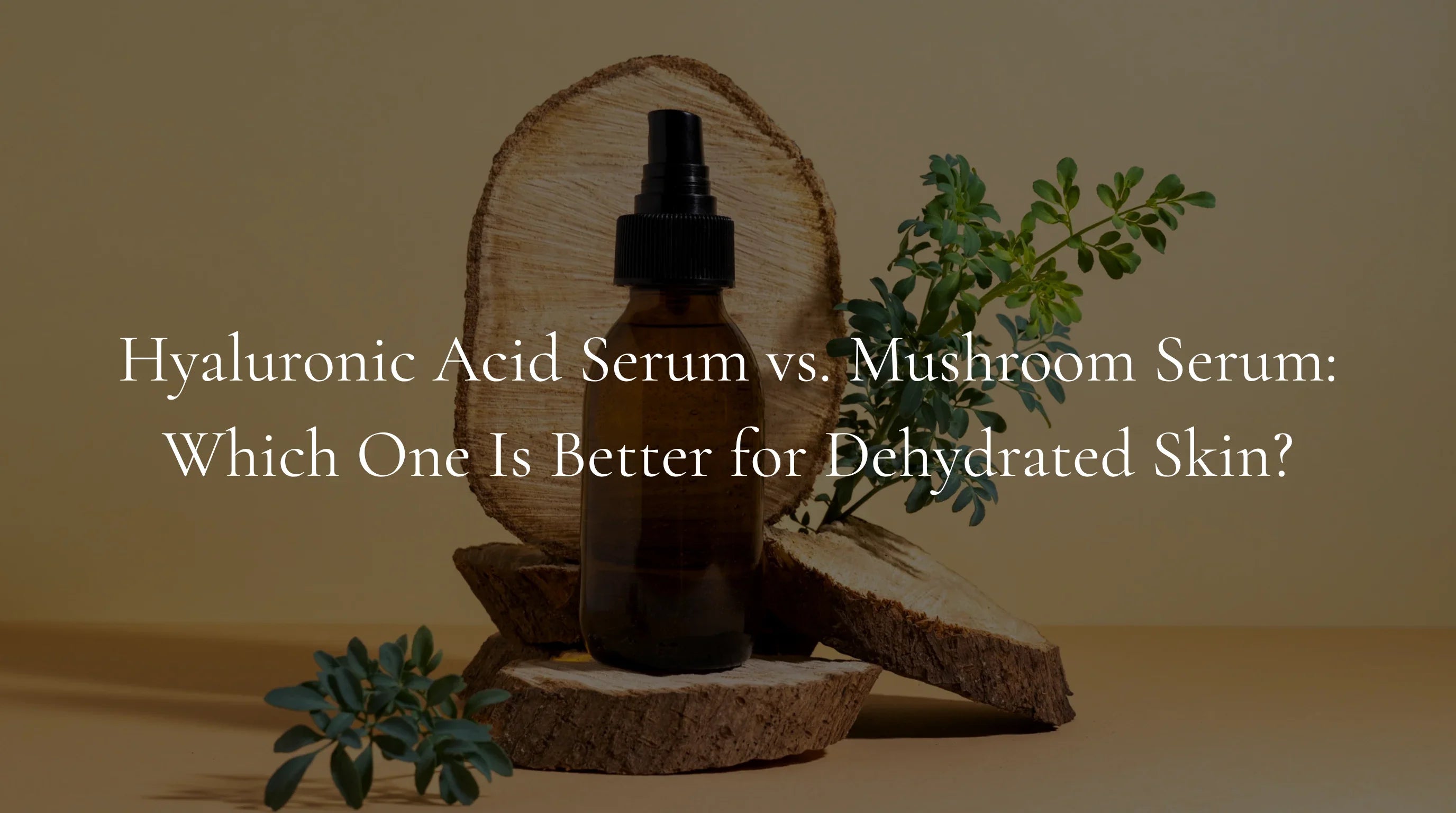 Hyaluronic Acid Serum vs Mushroom Serum: Which One Is Better for Dehydrated Skin?
