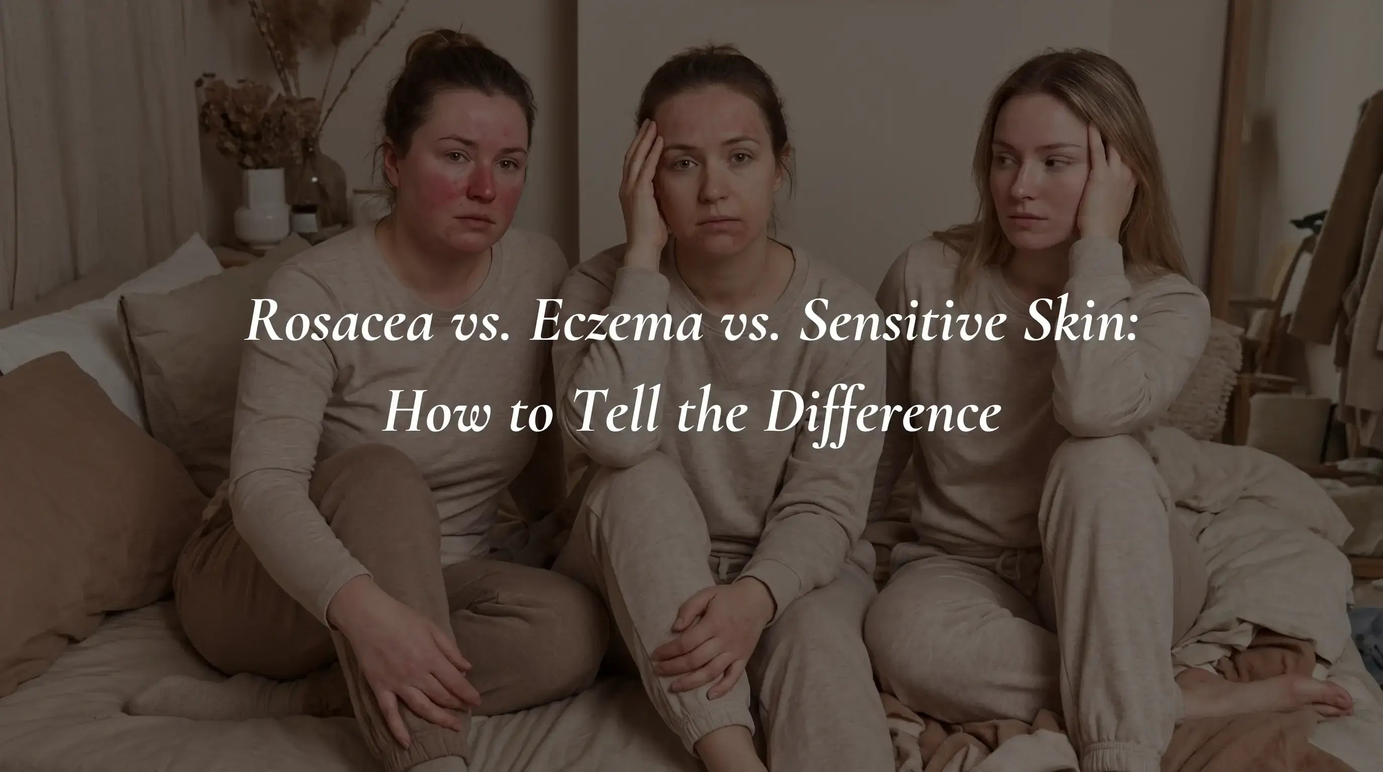 Rosacea vs. Eczema vs. Sensitive Skin: How to Tell the Difference