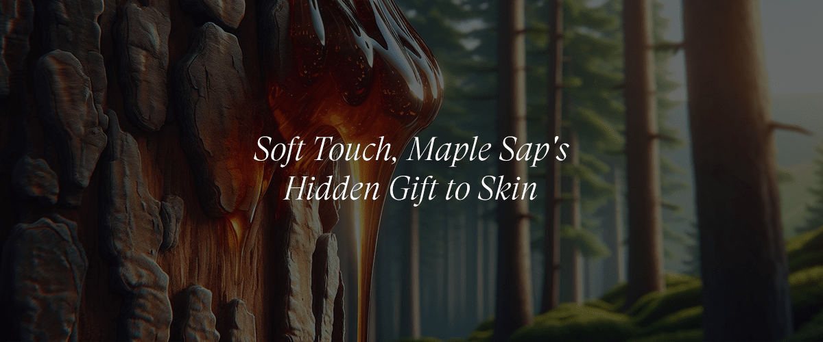 Maple Sap Properties for Smoothing and Softening Skin